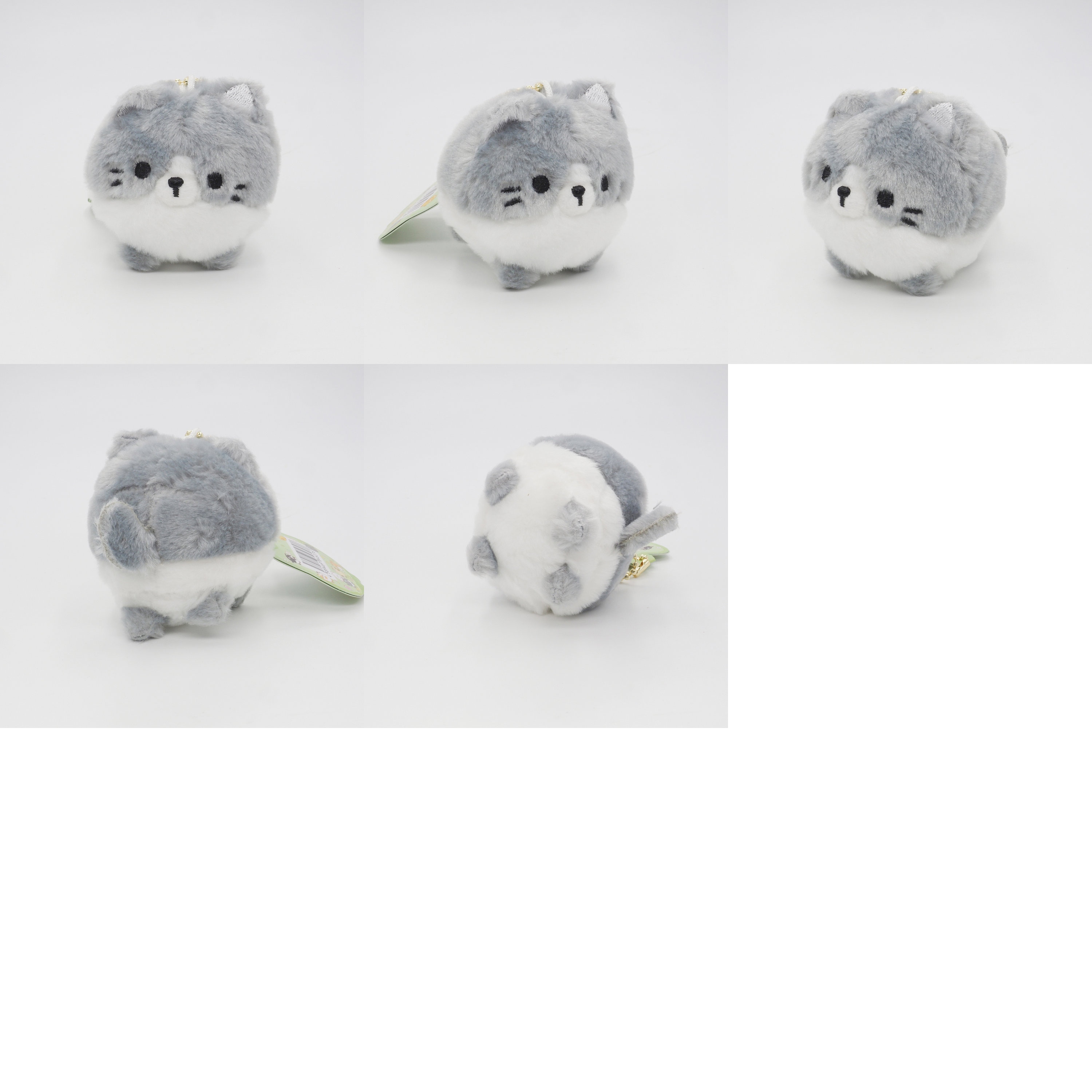 RESTOCKED! 01-08 Manmaru Da Nyan Cat by YELL Japan Plush Keychain