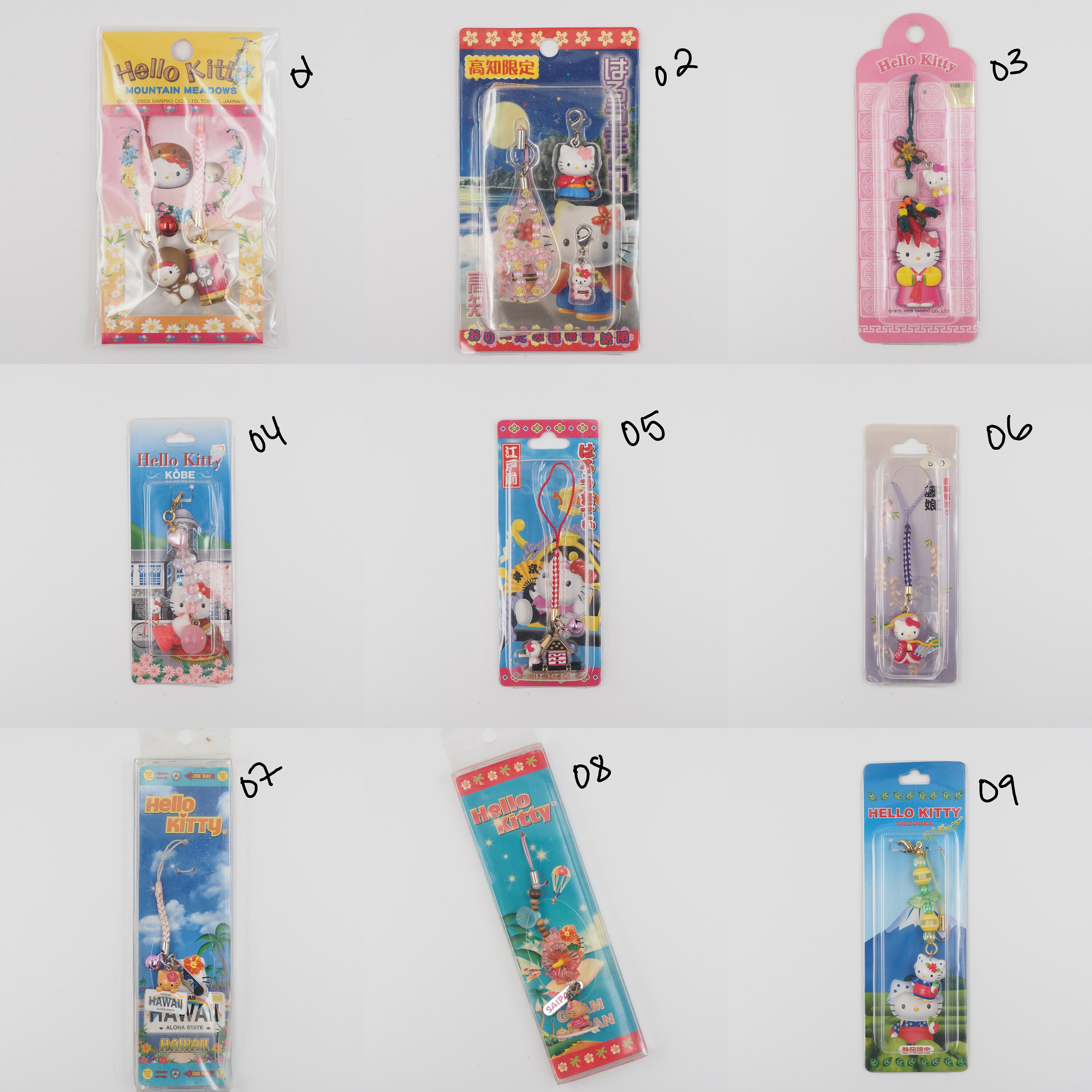 Sanrio hello kitty gotochi charm strap Clearance