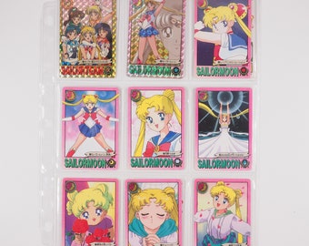 Sailor Moon vintage Ceramun Graffiti part 3 Trading Cards complete set