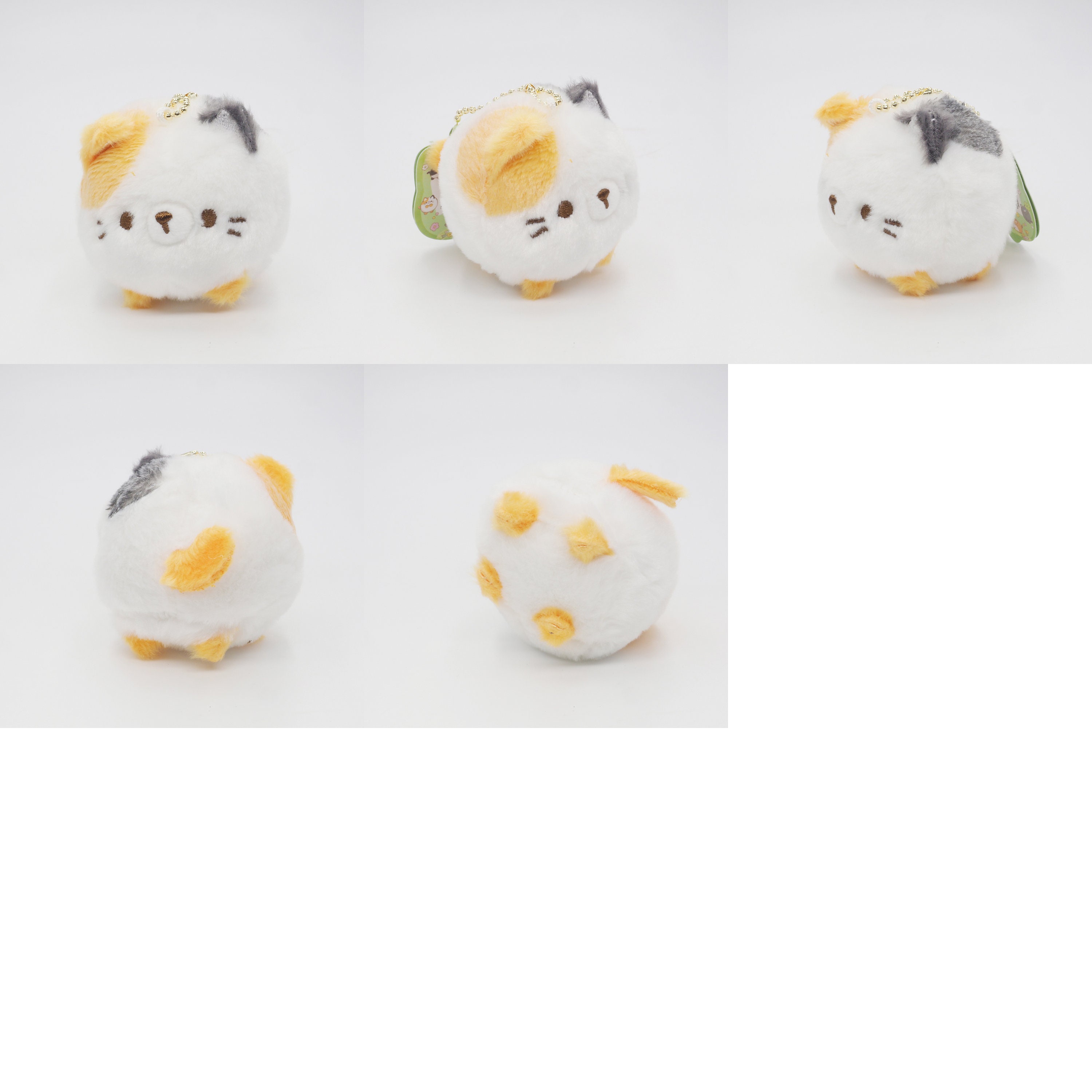 RESTOCKED! 01-08 Manmaru Da Nyan Cat by YELL Japan Plush Keychain