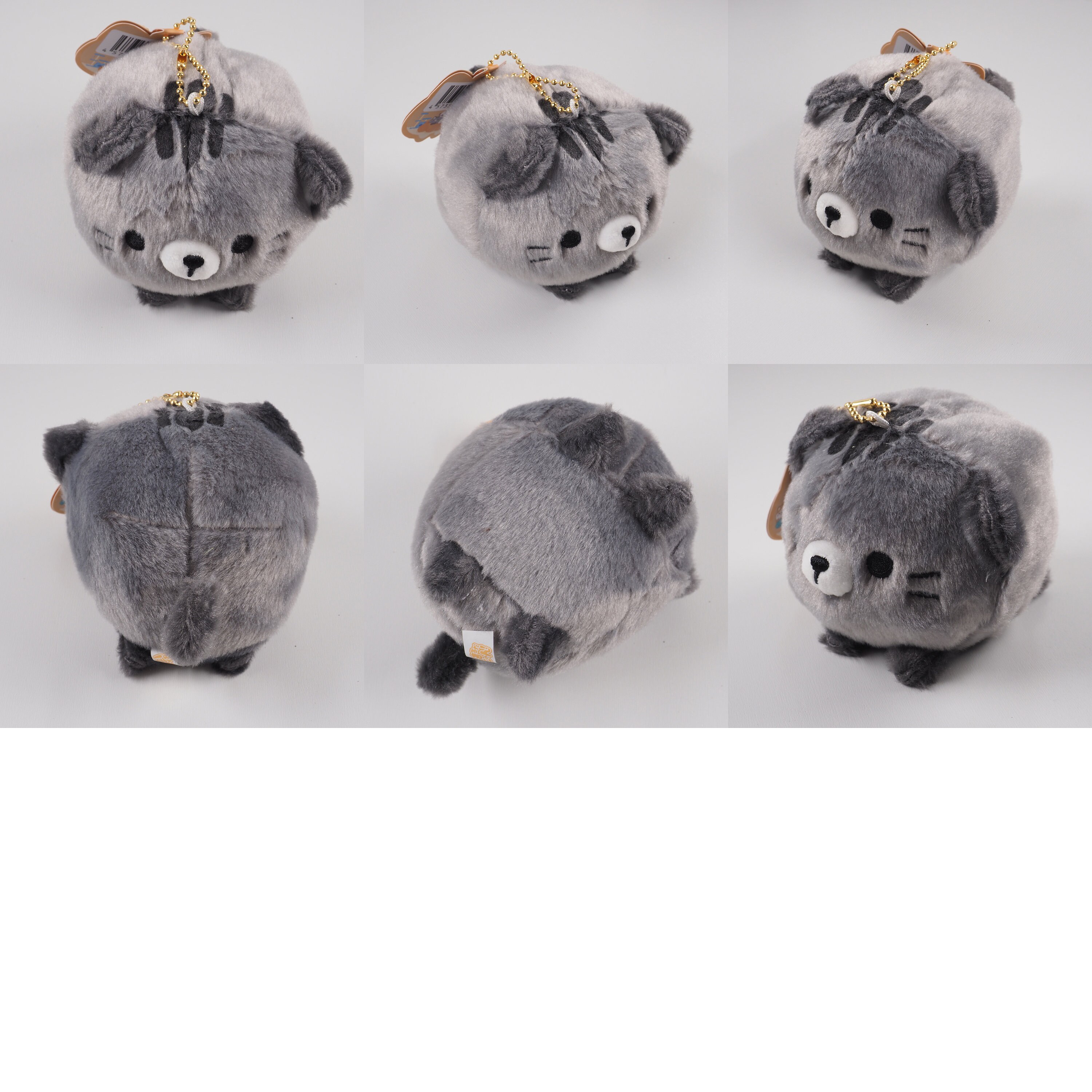 NEW! 01-08 Manmaru Da Nyan Cat by YELL Japan Plush Keychain Strap