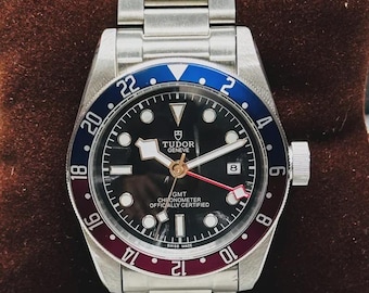 Vintage Tudor Black Bay GMT Automatic Watch | Men's Watch