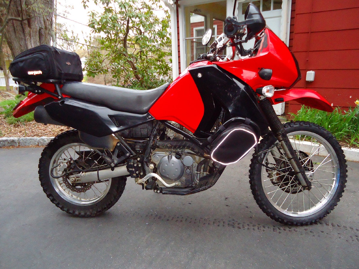 KLR650 Crash Bar Bags '08 and newer KLR650 fits SW Etsy