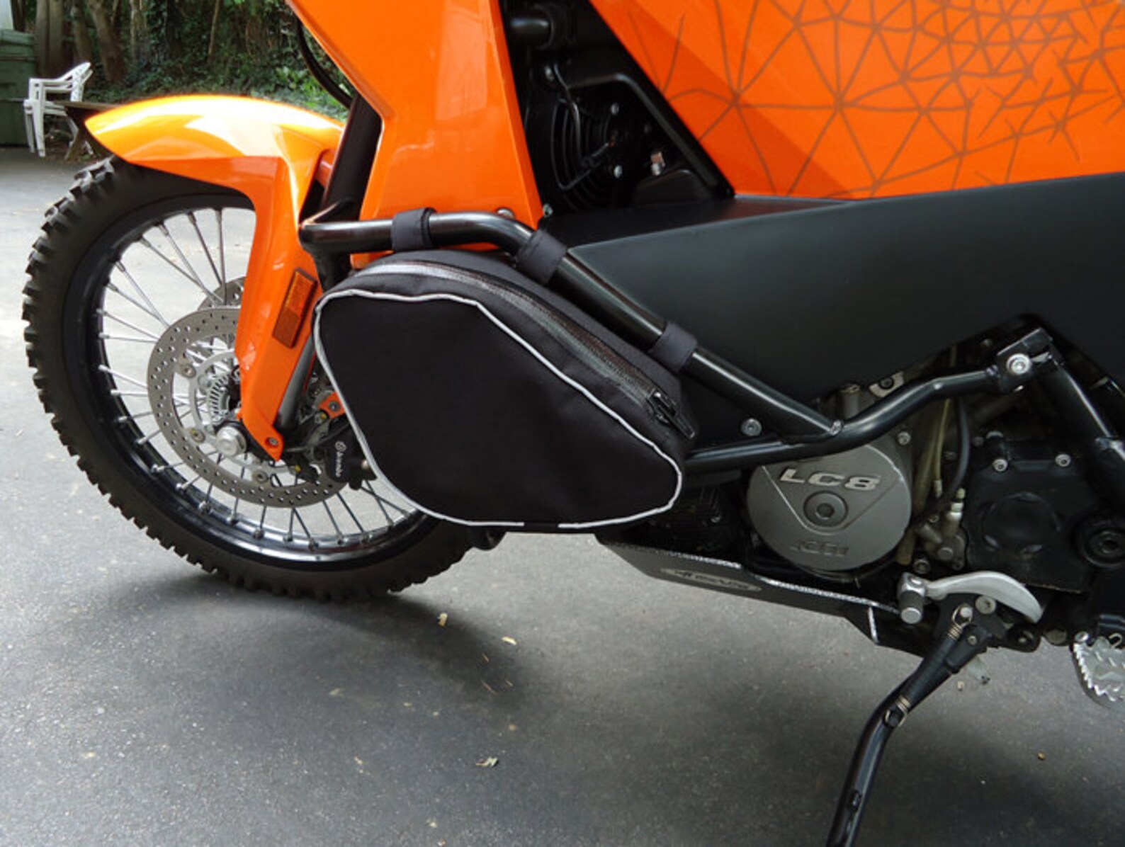 Crash Bar Bags KTM 950/990 Adventure SW MOTECH Brand bars. Etsy