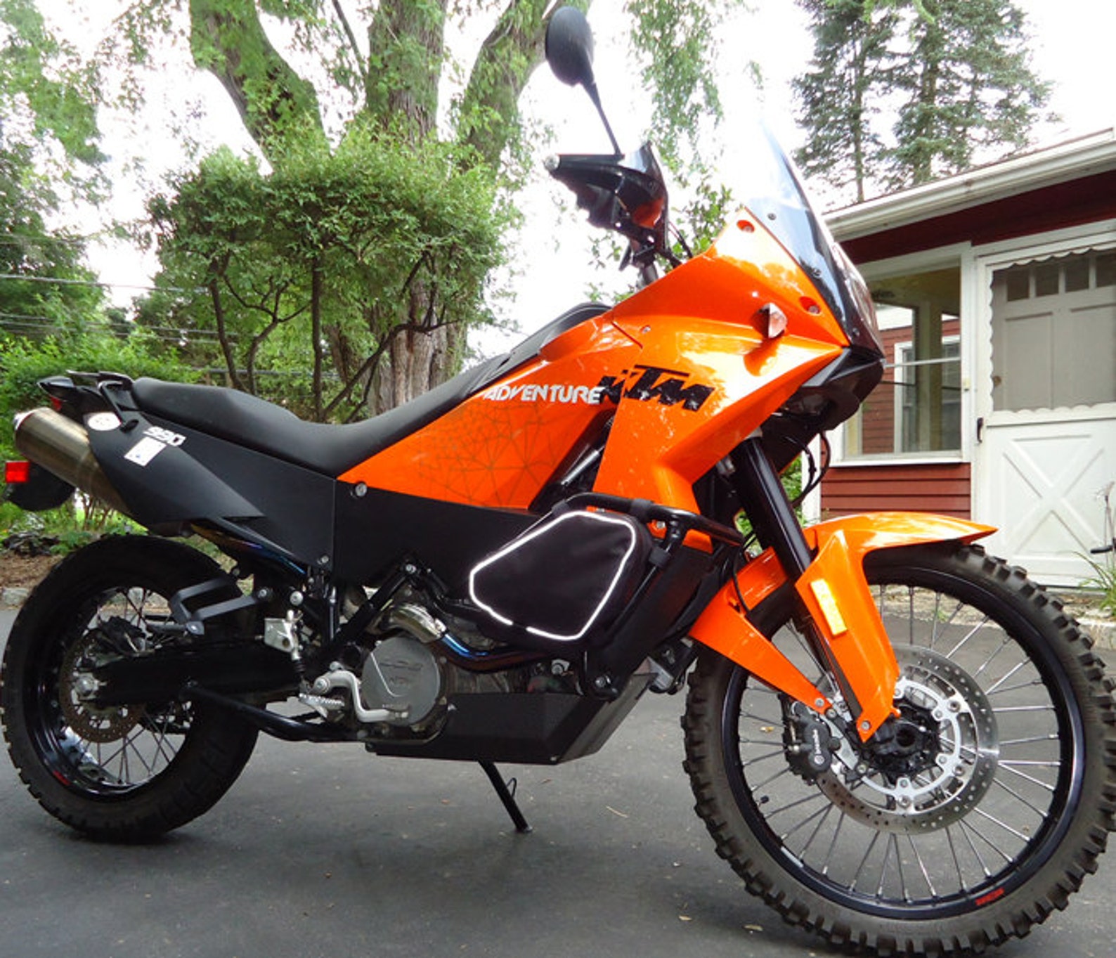 Crash Bar Bags KTM 950/990 Adventure SW MOTECH Brand bars. Etsy