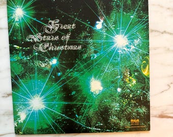 Great Stars of Christmas Vintage Holiday Vinyl LP RCA Special Products