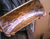 Hand Carved Wooden Dough Bowl Bread Trencher 2080 et