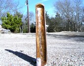 Vintage style French dough Bread bowl LONG Skinny wood Trencher 0931