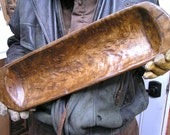 Wooden Dough Bowl, Treenware Bread Trencher, 20 1 4 inches, bowl 2078