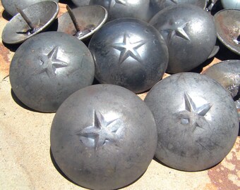 100 Heavy Iron Hammered Clavos 3 4 Inch Decorative Nail S Etsy