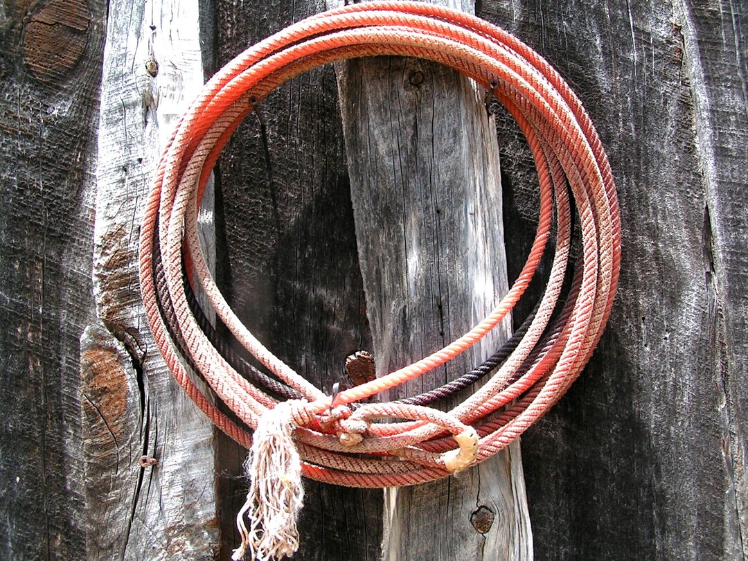 Old Cowboy Lariat Rope, Western LASSO Wall Hang Decor, #R3 - Etsy