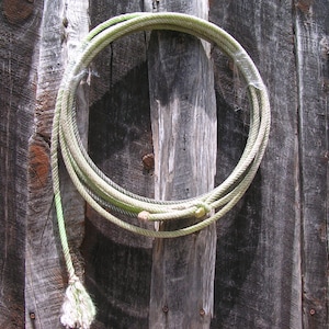 Old Cowboy Lariat Rope, Western LASSO Wall Hang Decor, #BG