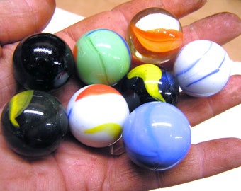 【最高級】6個セット House of Marblesの手作りアートガラスビー玉 ガラス製品 – つみきや
