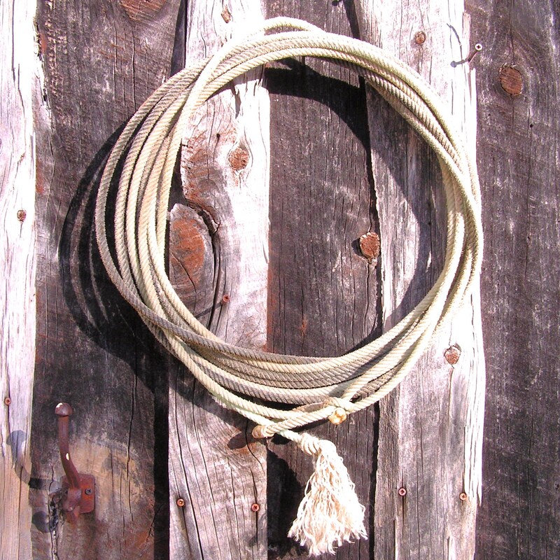 Used Lariat Ropes Used Lariat Rope - Etsy