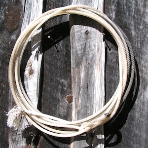 Old Cowboy Lariat Rope, Western LASSO Wall Hang Decor, #1