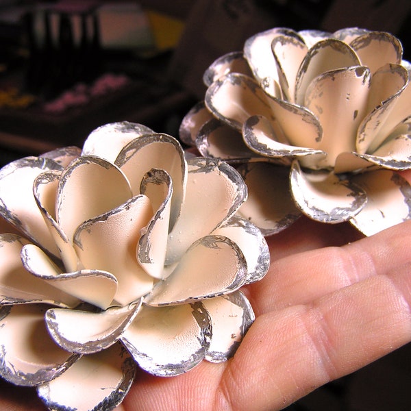 Metal Flowers Etsy