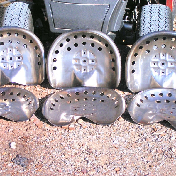 SIX Steel tractor Metal Farm machinery or Bar Stool seat