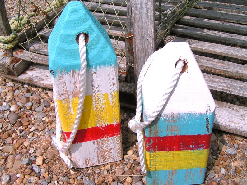 2 boyas de langosta decoración náutica boyas decorativas de | Etsy