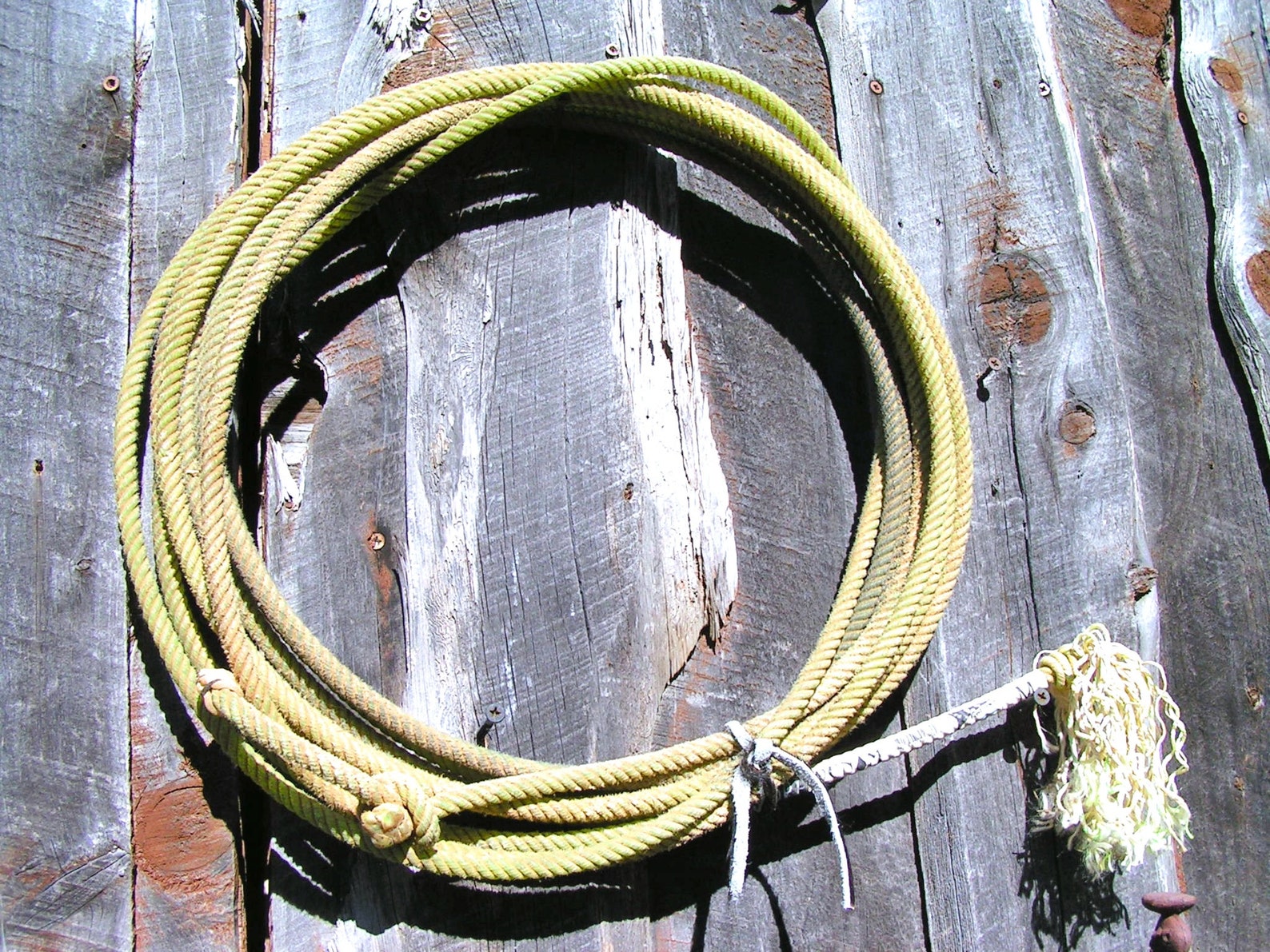 Vintage Retired Cowboy Lariat Rope Old Lasso Etsy