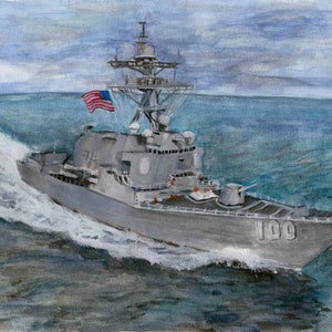 USS Kidd Print