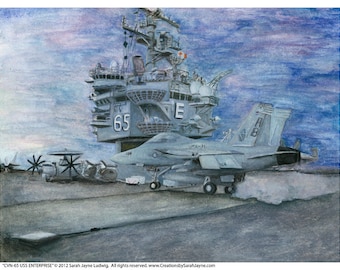 CVN-65 USS ENTERPRISE Print