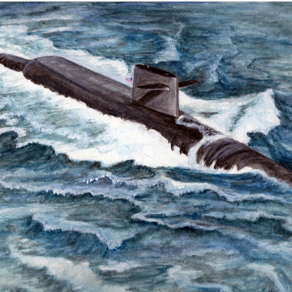 Lafayette Class Submarine Model Etsy