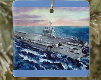 USS George Bush Ornament
