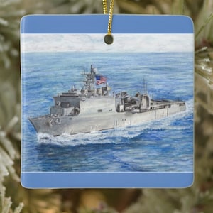 USS Fort Mchenry Ornament image 1