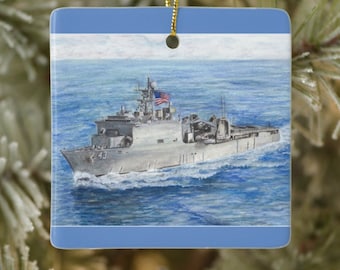 USS Fort Mchenry Ornament