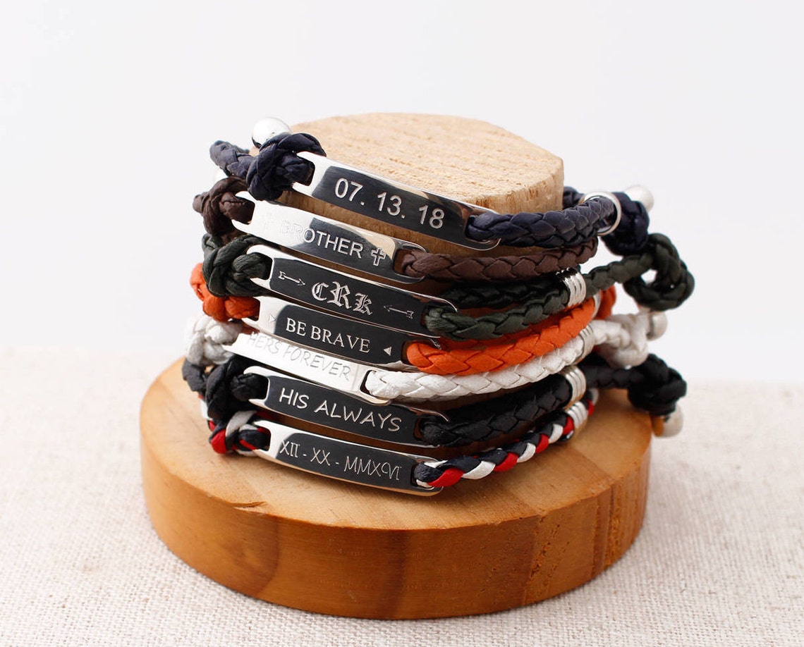 Personalized Bar Bracelet