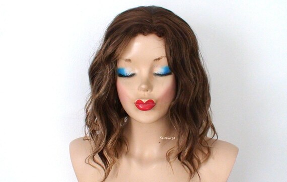 Ombre Wig Lace Front Wig Brown Dirty Blonde Wig Short Etsy