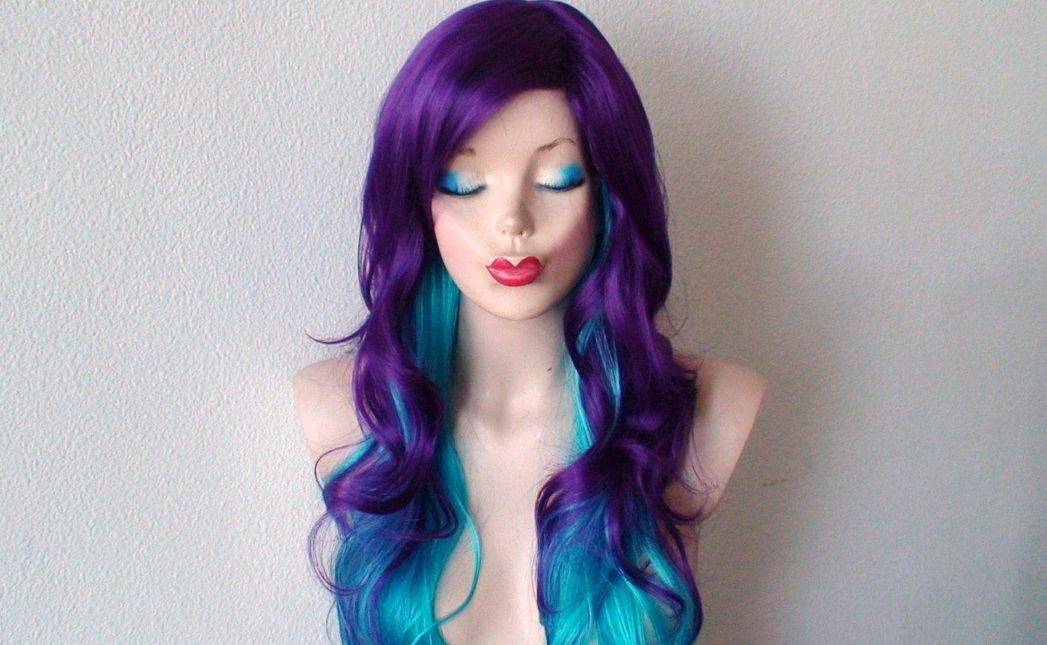 1. Purple and Blue Ombre Hair - wide 6