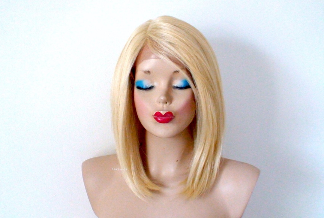 5. Blonde Straight Lace Front Wig - wide 1