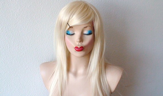 blonde wig etsy