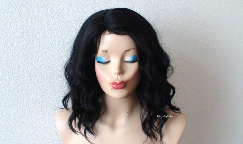 black wig etsy