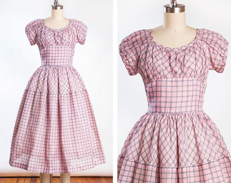 cotton peasant dress