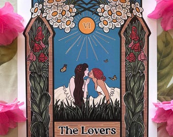 The Lovers Queer Tarot Print