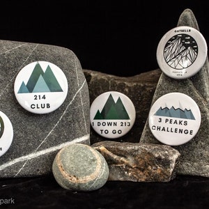 Insigne d&#39;exploit en montagne : souvenir de sentier de randonnée