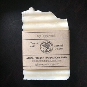 Try Em Out -One Sample Soap-Hotel Size-Gift Size-Mini Soap-Fragrant-Essential Oils