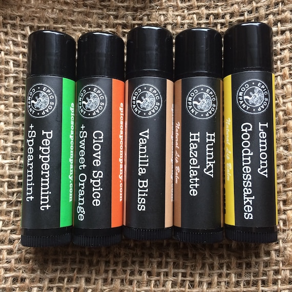 EPIC LIPS -Shea-Coconut-Jojoba-One Tube-Gluten Free-Natural Stevia Sweetener-