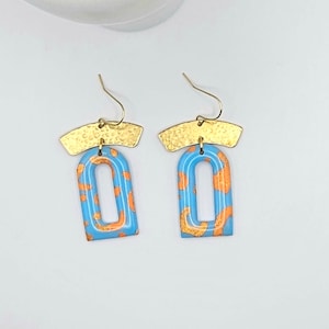 Sunny Days Collection Polymer Clay Earrings, handmade and nickel free!!