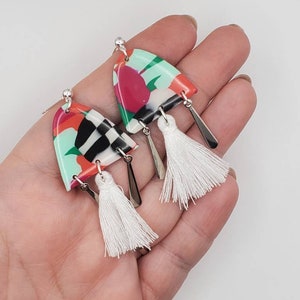 Start Your Engines Collection, Polymer Clay Earrings, handmade & nickel free