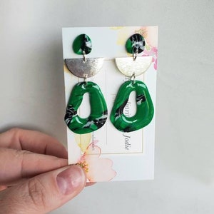Palm Springs Collection Polymer Clay Earrings, handmade and nickel free!