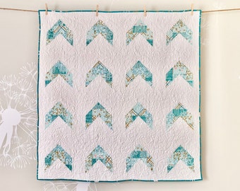 Due North crib baby size quilt