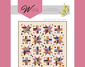 Wink Quilt Pattern - PDF Download