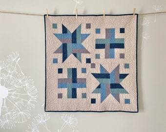 Wink in Wovens snuggler size quilt