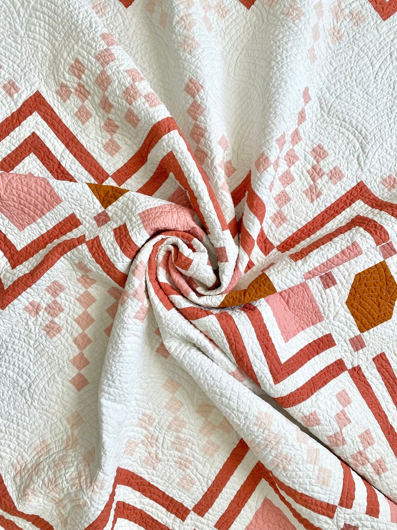 Posh Deco Quilt in Art Gallery Homebody Fabric Etsy