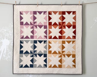 Stars Hollow lap size quilt