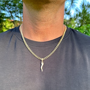 Mens Thin Gold Chain 