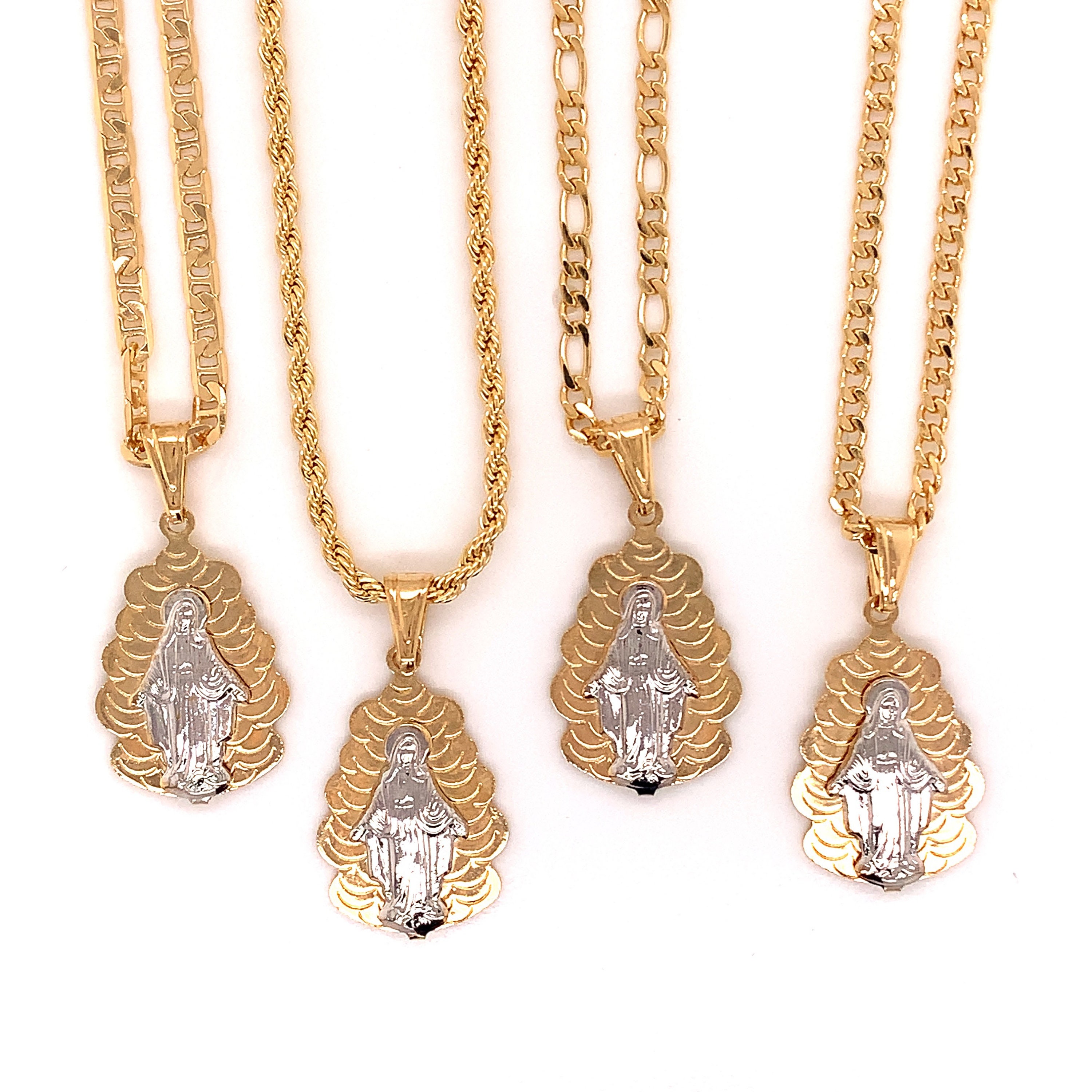 18K Gold Filled Rope NecklaceProtection Necklace for Etsy